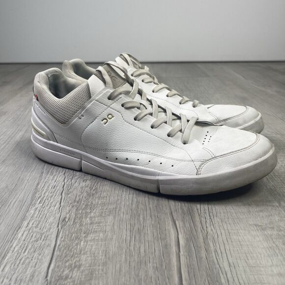 On The Roger Centre Court White Gum Cloudtec Sneakers 3MD11270228 Men's 14 F - Picture 4 of 11